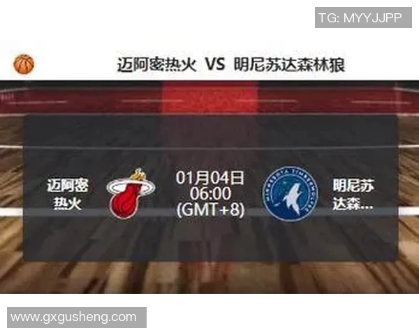 热火对阵森林狼比赛分析及胜负推荐策略分享